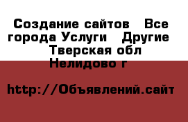 Создание сайтов - Все города Услуги » Другие   . Тверская обл.,Нелидово г.